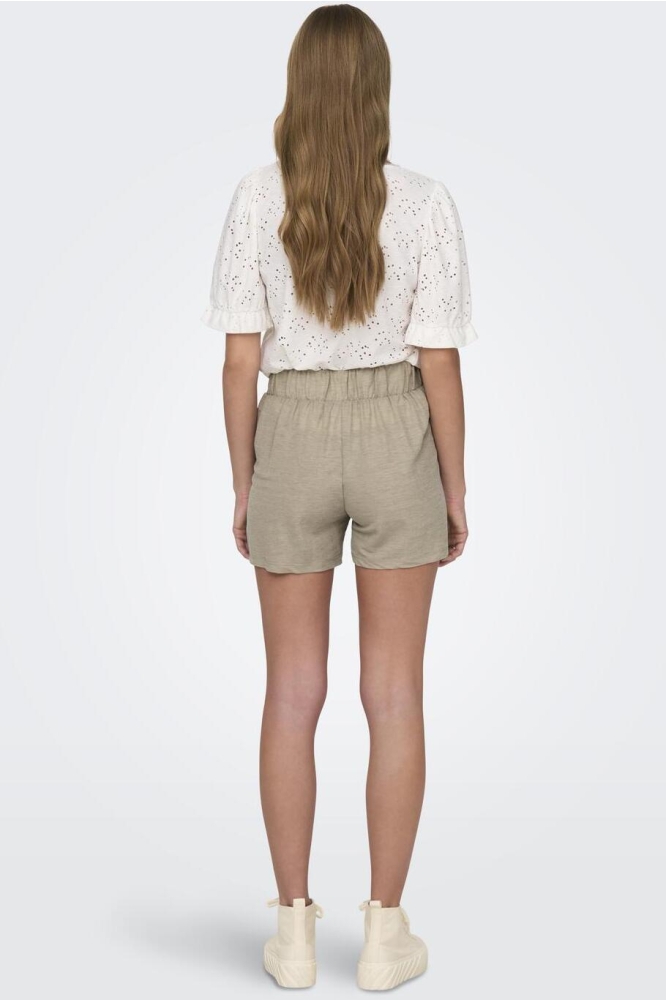 JDYBIRDIE GEGGO SHORTS JRS NOOS 15320995 Chateau Gray/MELANGE